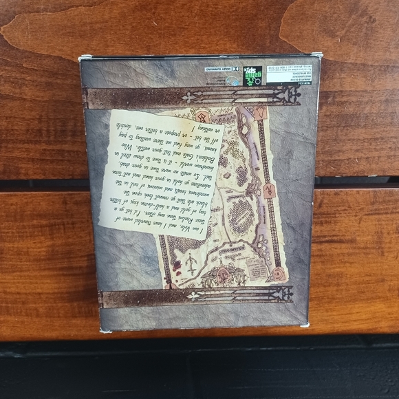 Baldur's Gate 1998 PC Big Box Includes Original Box, Map, 5 Disc CDs, Inserts - Picture 8 of 11